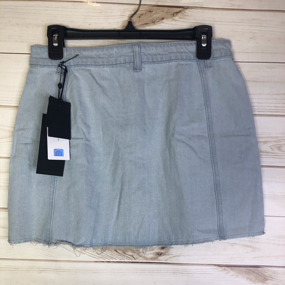 Kendall + Kylie Fashion Denim Mini Skirt - Picture 5 of 7